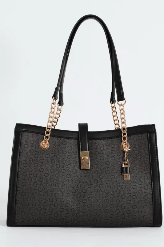 Pinetop Satchel Bag - Charcoal sold by Edgars 