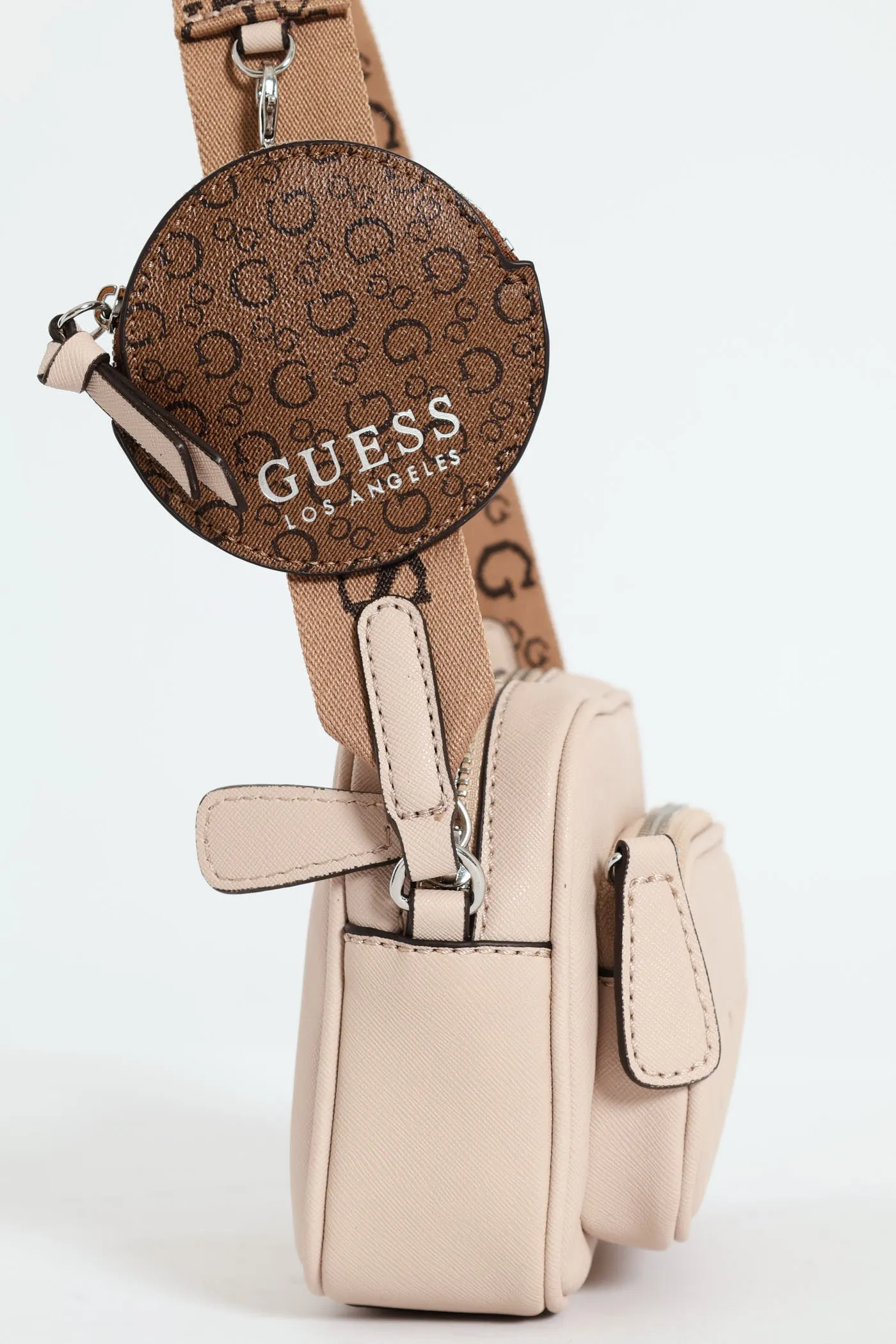 Lya Mini Double Zip Crossbody Bag - Stone sold by Edgars product image thumbnail 2