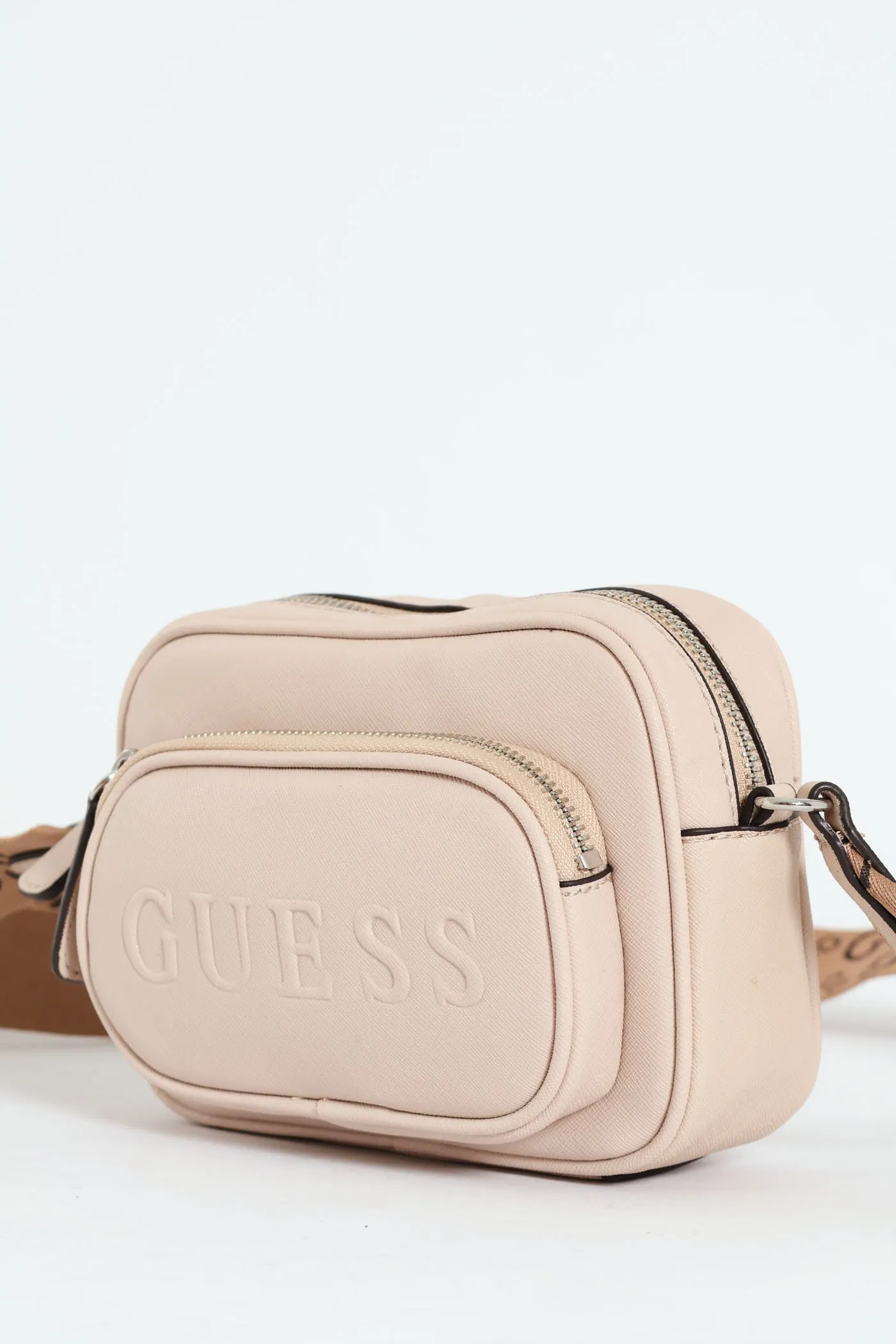 Lya Mini Double Zip Crossbody Bag - Stone sold by Edgars product image thumbnail 3