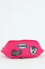 Patch Waist Bag - Pink sold by Edgars 