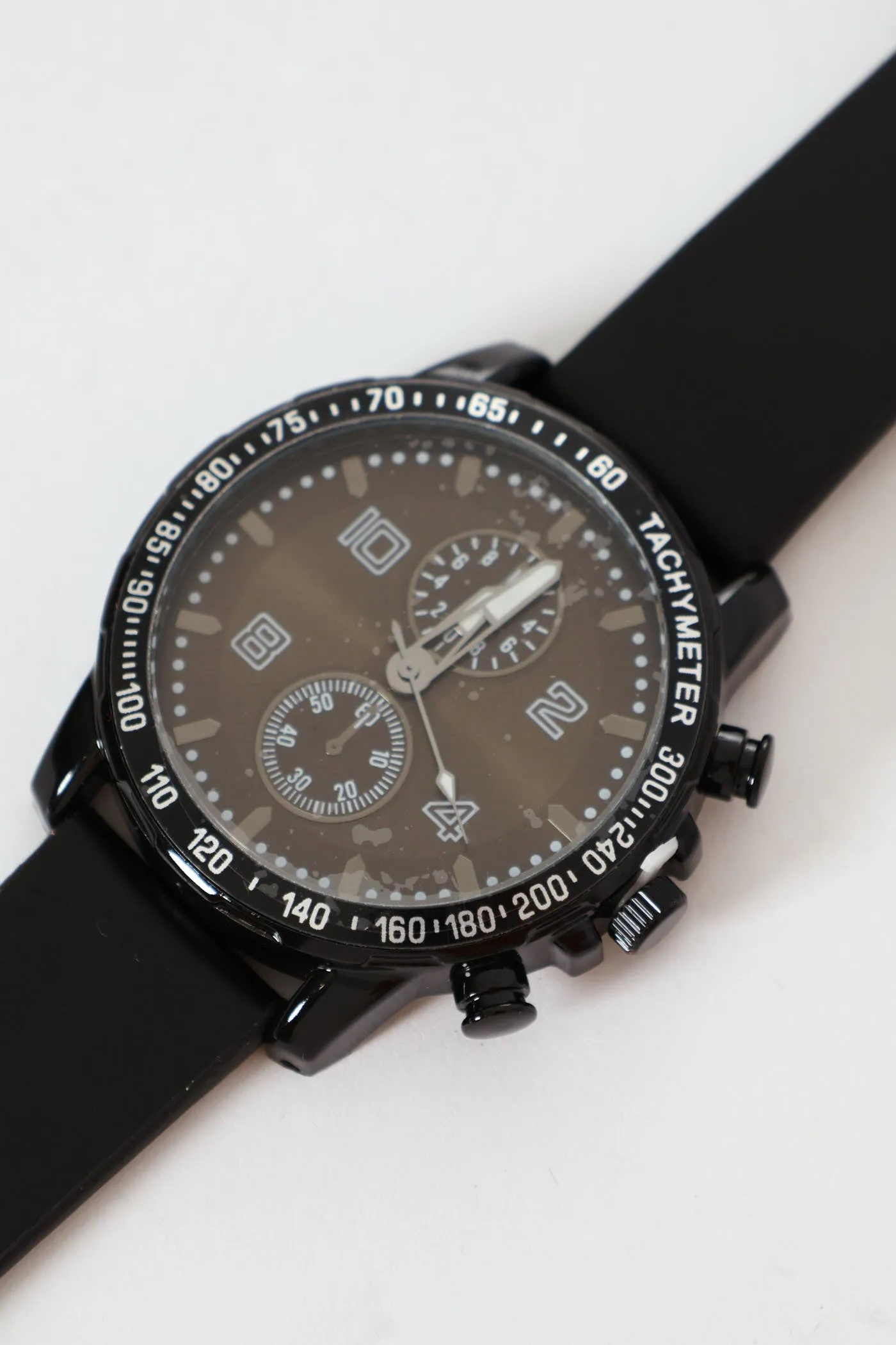 Pu Strap Watch - Black sold by Edgars