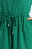 Pull On Drapey Capri Pants - Meadow Green sold by Edgars