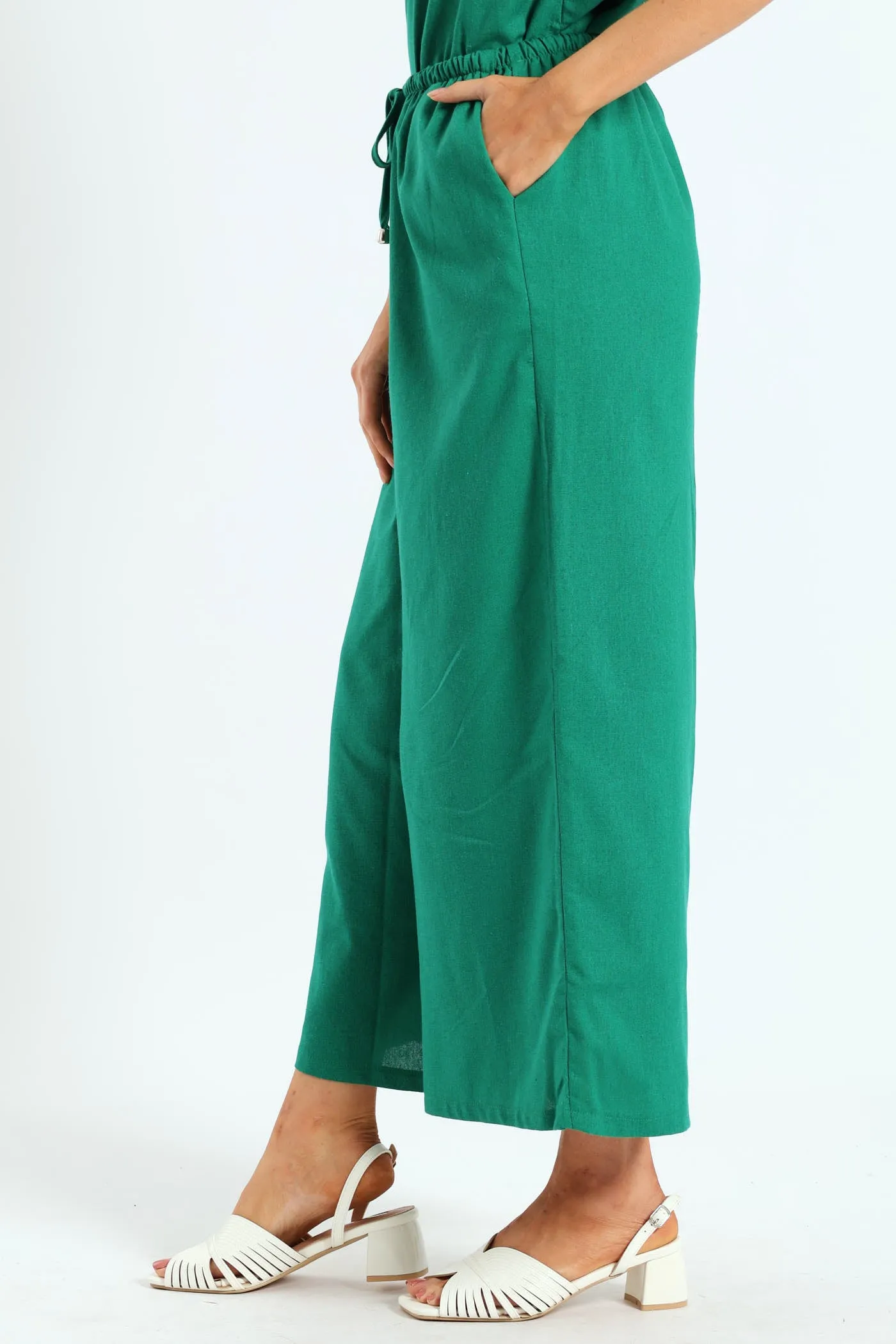 Pull On Drapey Capri Pants - Meadow Green sold by Edgars product image thumbnail 3