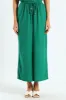 Pull On Drapey Capri Pants - Meadow Green sold by Edgars
