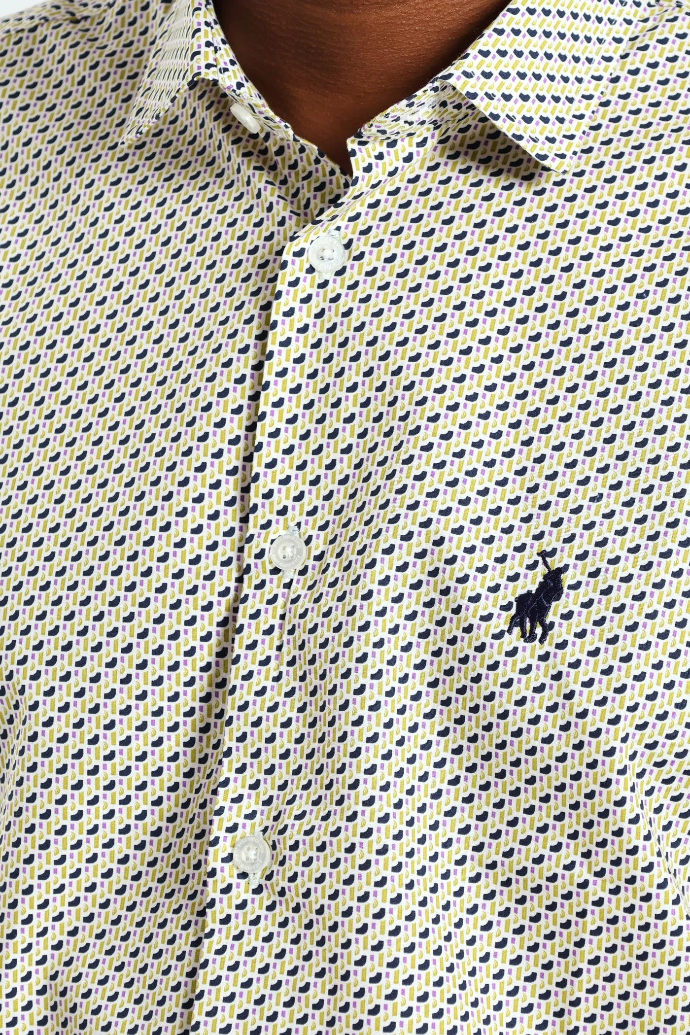 Thebe Dot Printed Long Sleeve Shirt - Blue sold by Edgars product image thumbnail 2