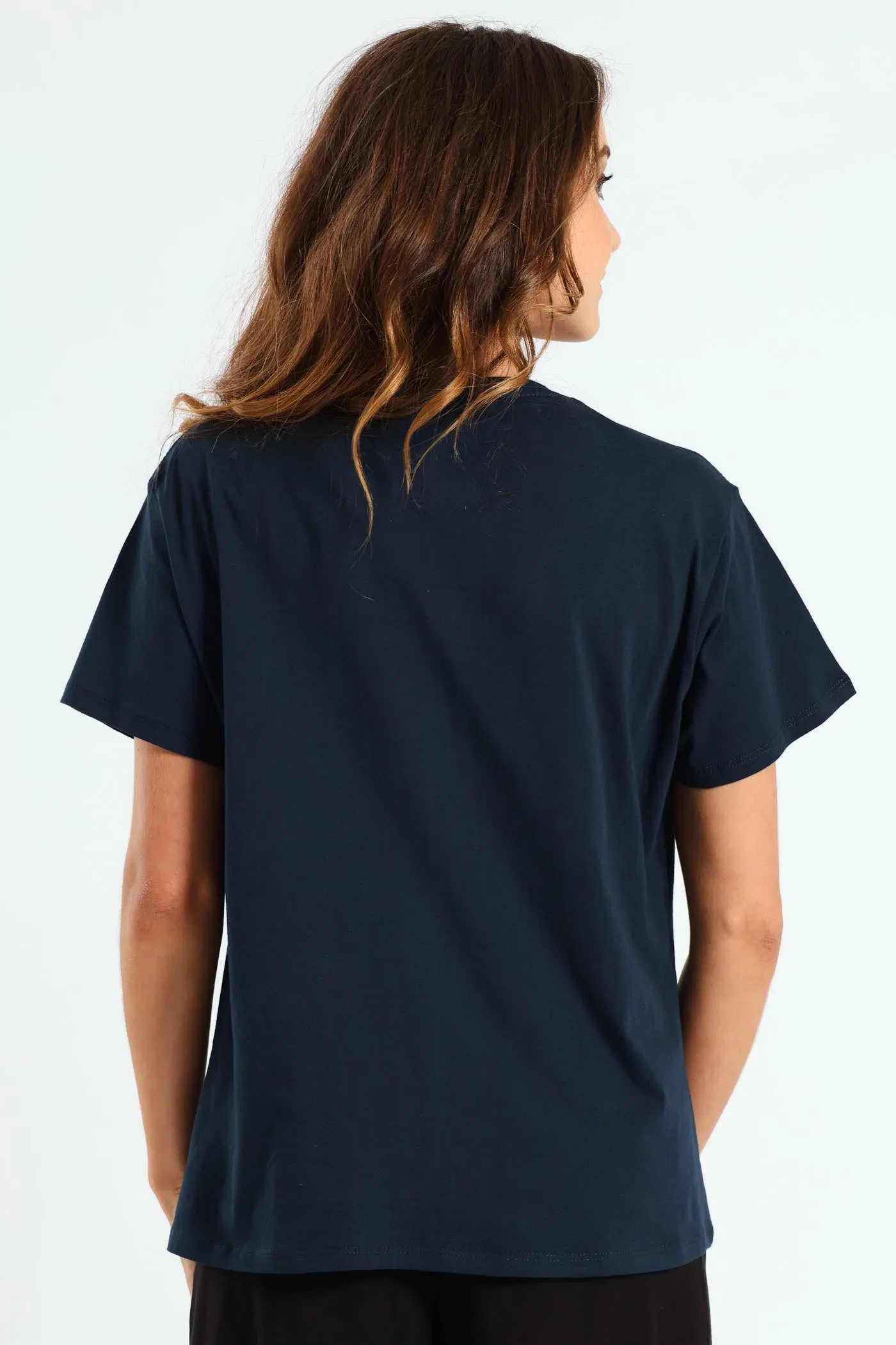 Butterfly Floral Tee - Navy sold by Edgars product image thumbnail 3