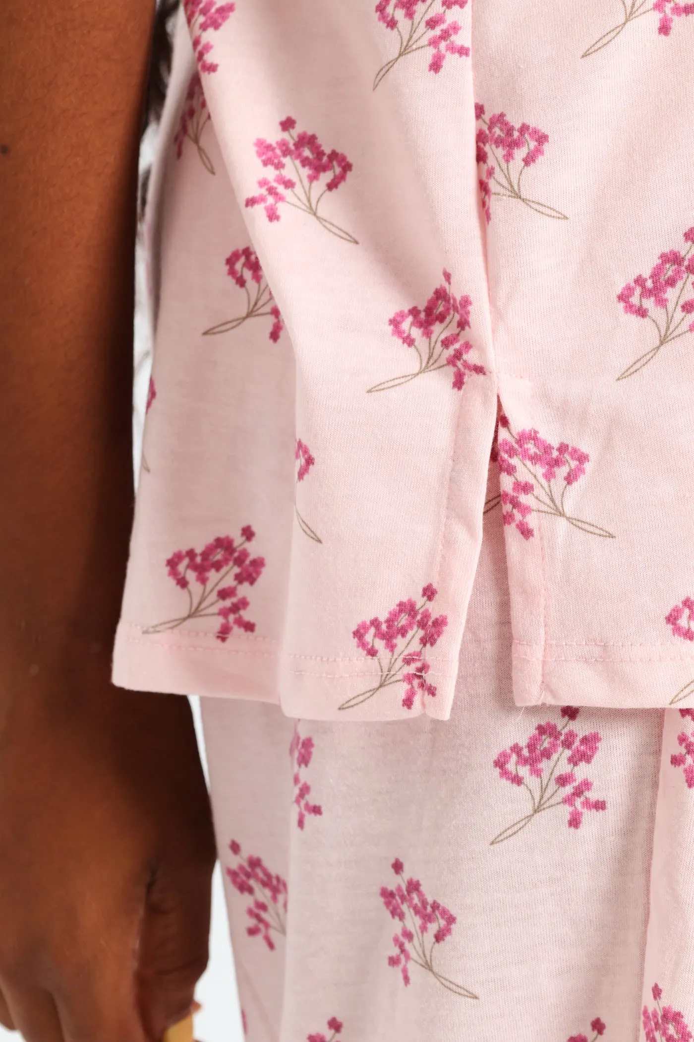 Button Through Flower Capri Set - Pink sold by Edgars product image thumbnail 5