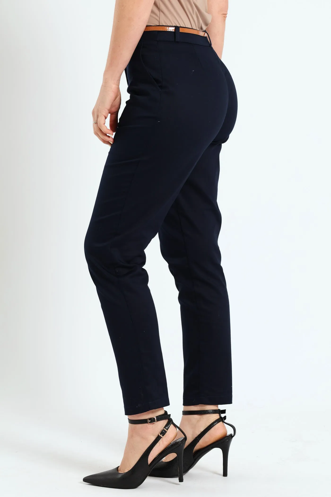 Chino Belted Pant - Navy sold by Edgars product image thumbnail 2