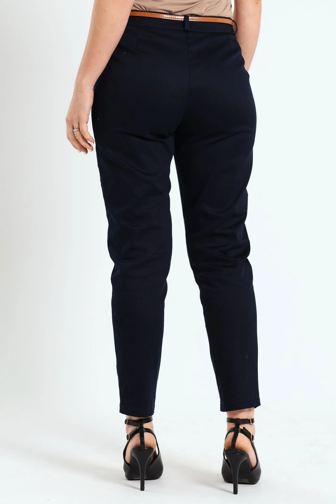 Chino Belted Pant - Navy sold by Edgars product image thumbnail 3