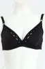 Microfibre & Lace Full Figure Underwire Bra - Black sold by Edgars 