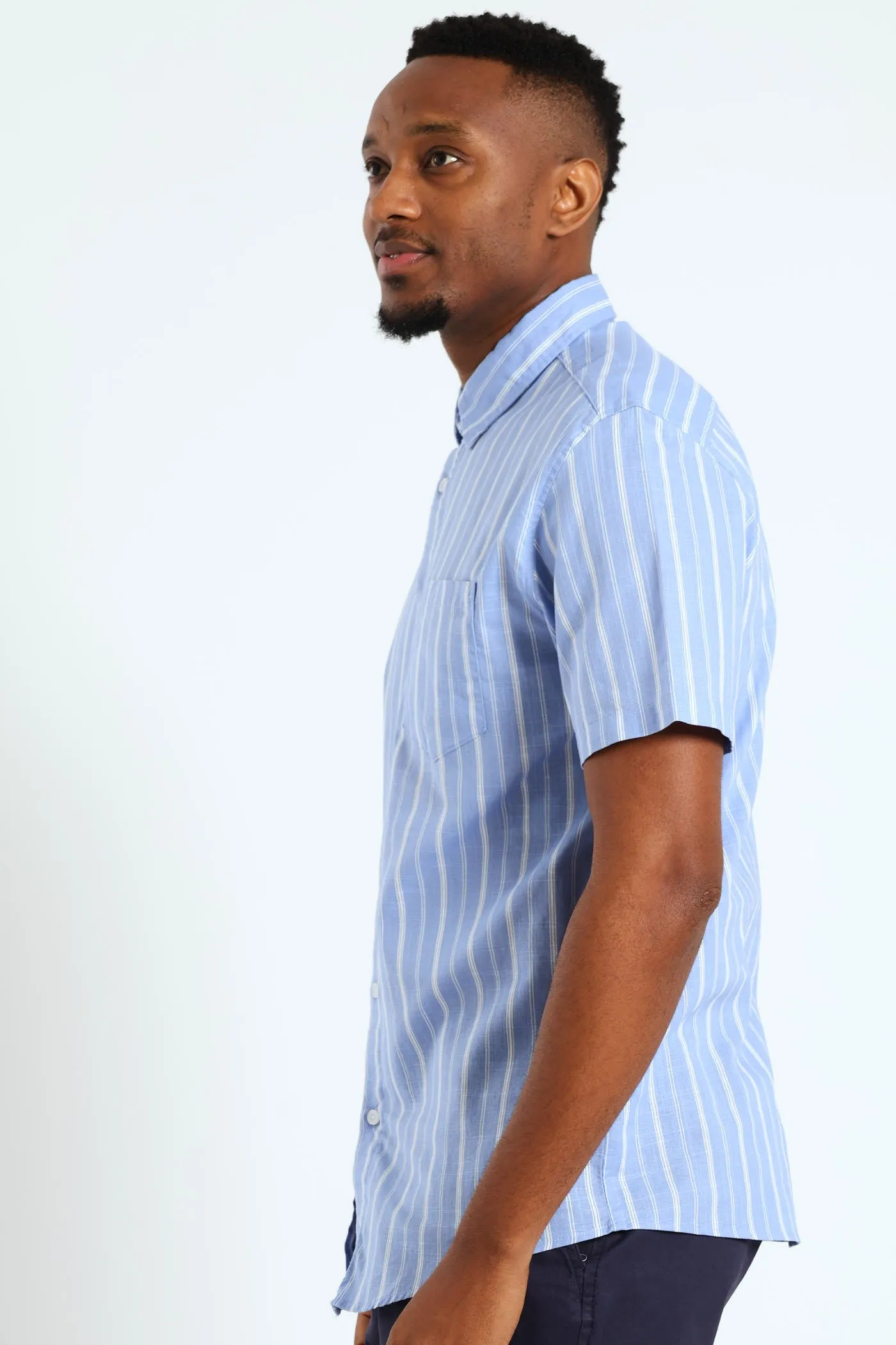 Stripe Shirt - Light Blue sold by Edgars product image thumbnail 2