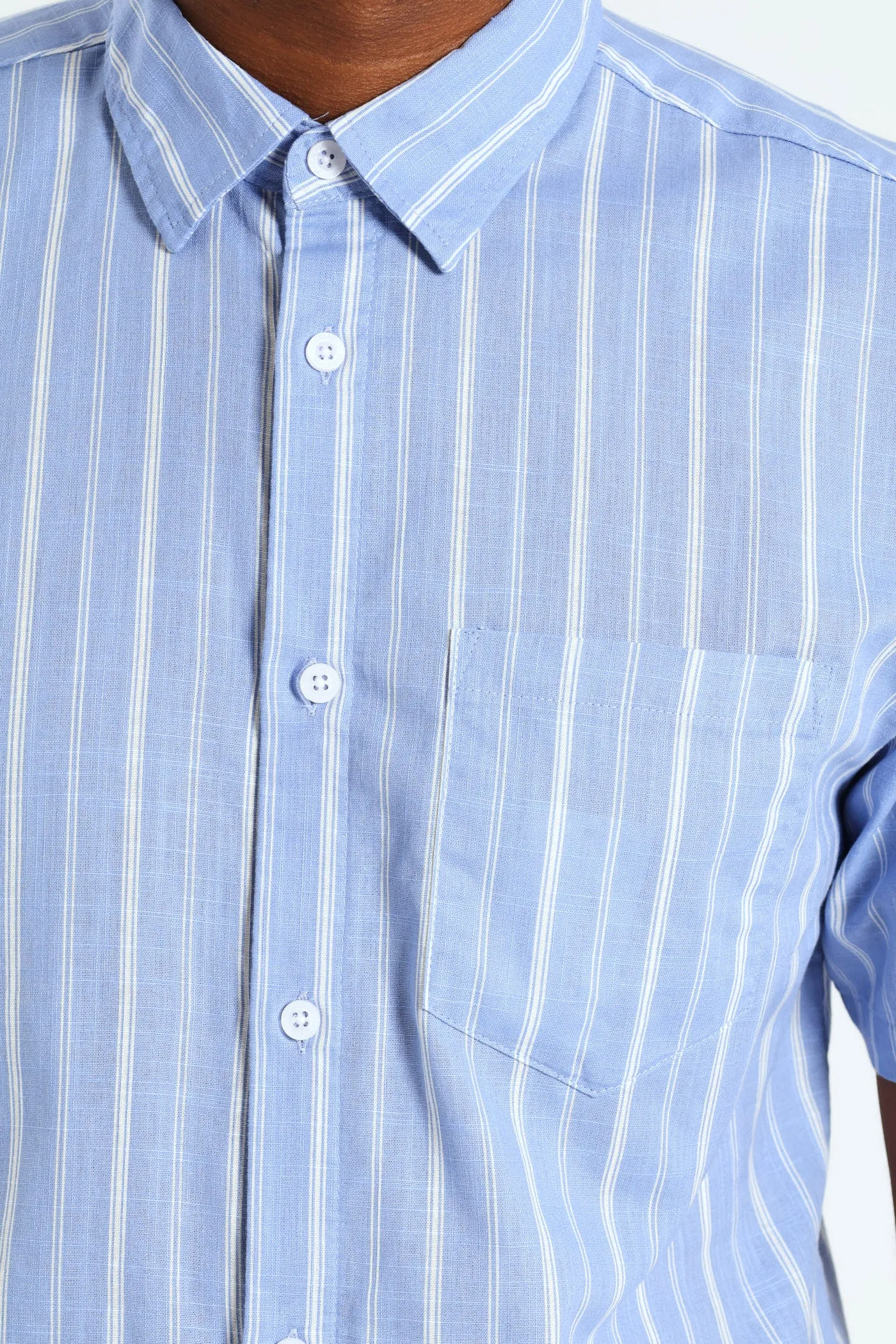 Stripe Shirt - Light Blue sold by Edgars product image thumbnail 4