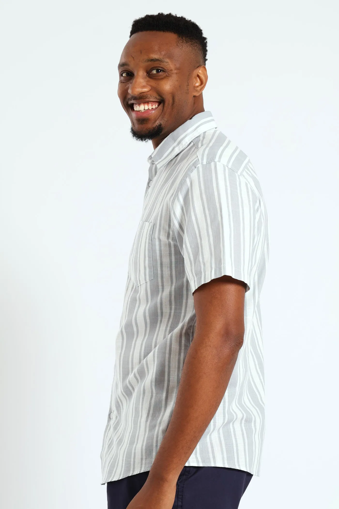 Stripe Shirt - Off White sold by Edgars product image thumbnail 3