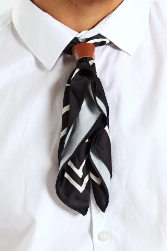 Black And White Neckerchief - Black/White sold by Edgars