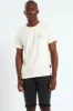Basic Print Tee - Cream sold by Edgars