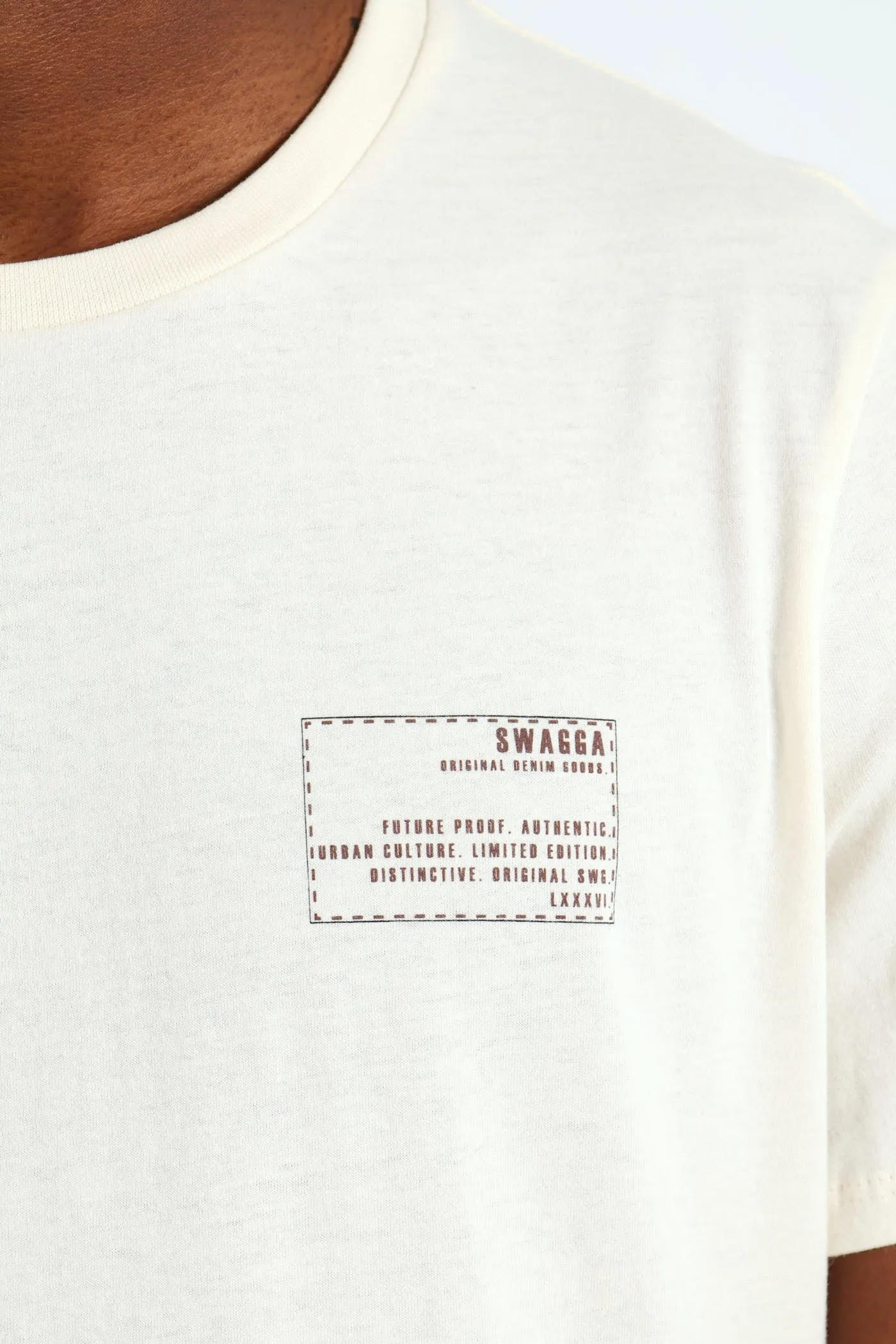 Basic Print Tee - Cream sold by Edgars product image thumbnail 2