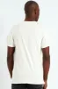 Basic Print Tee - Cream sold by Edgars