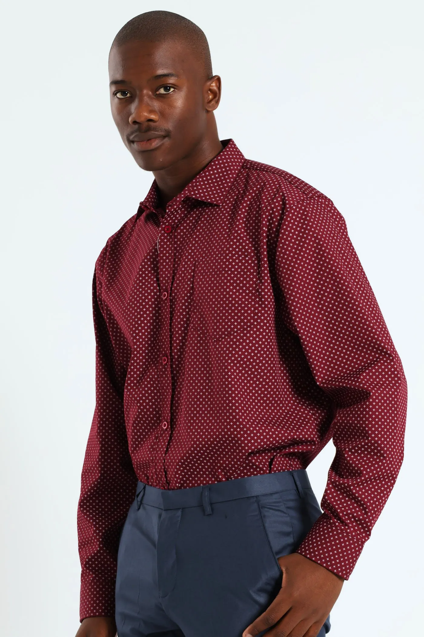 Star Shirt - Burgundy sold by Edgars product image thumbnail 3