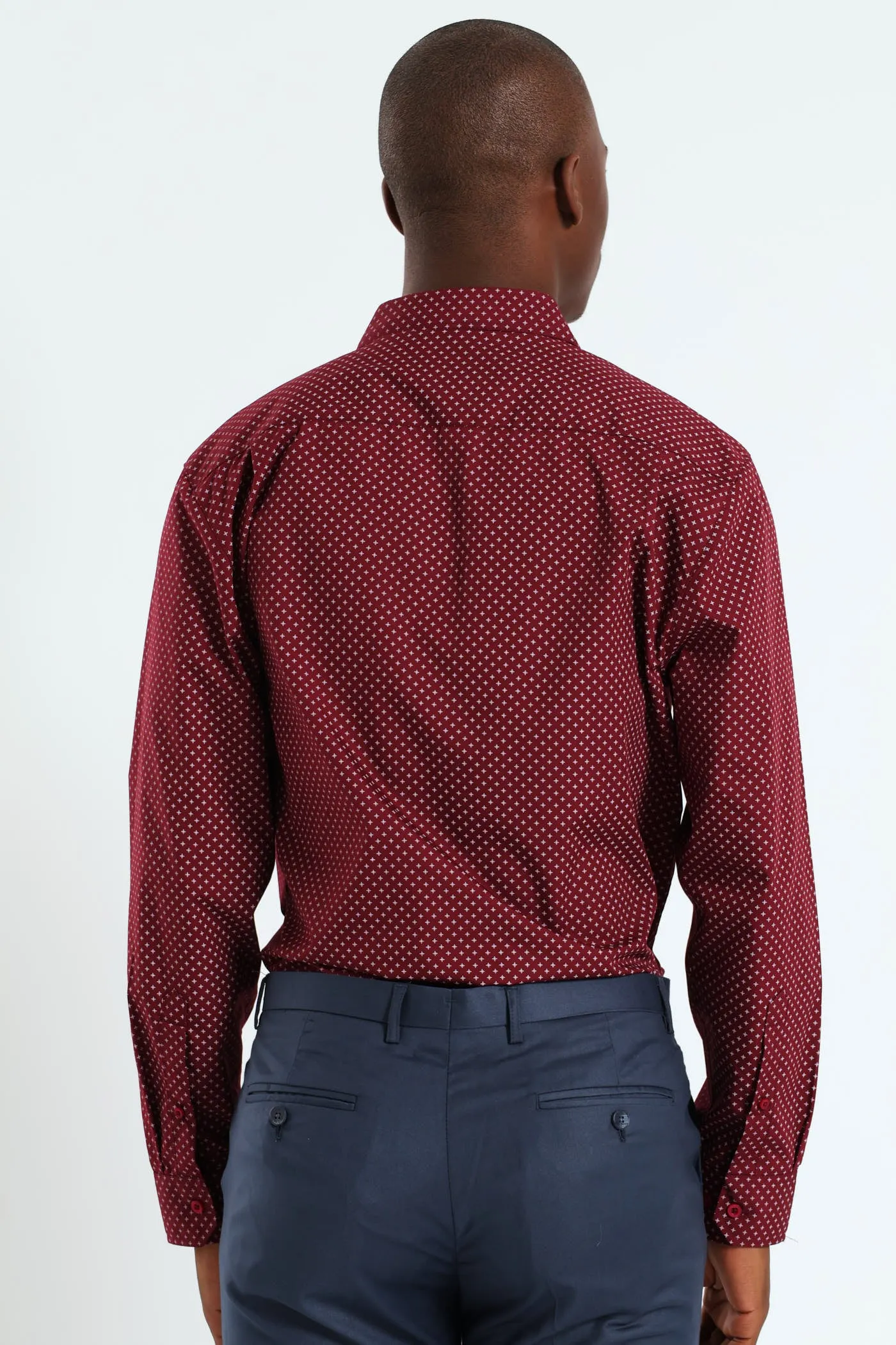 Star Shirt - Burgundy sold by Edgars product image thumbnail 4