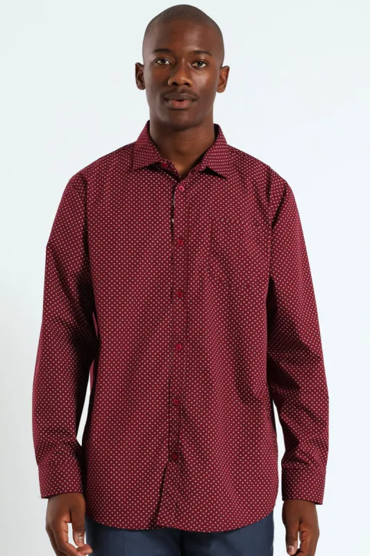 Star Shirt - Burgundy sold by Edgars 
