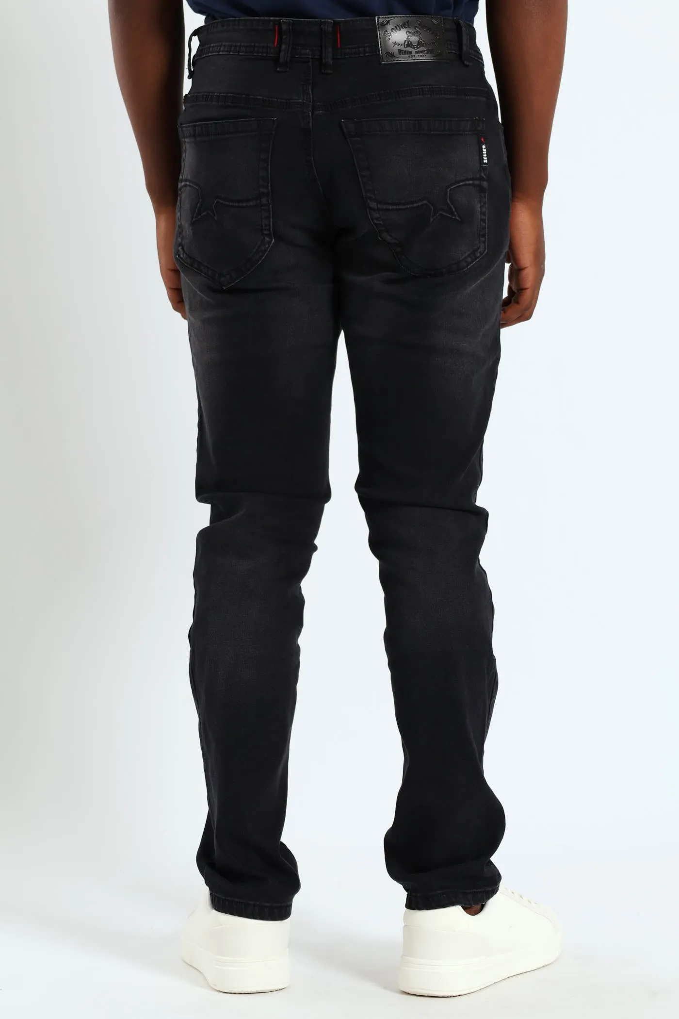 Trooper Slim Nine Denim Jean - Black sold by Edgars product image thumbnail 3