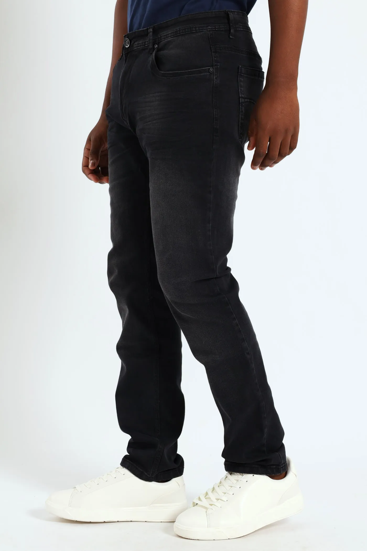 Trooper Slim Nine Denim Jean - Black sold by Edgars product image thumbnail 2