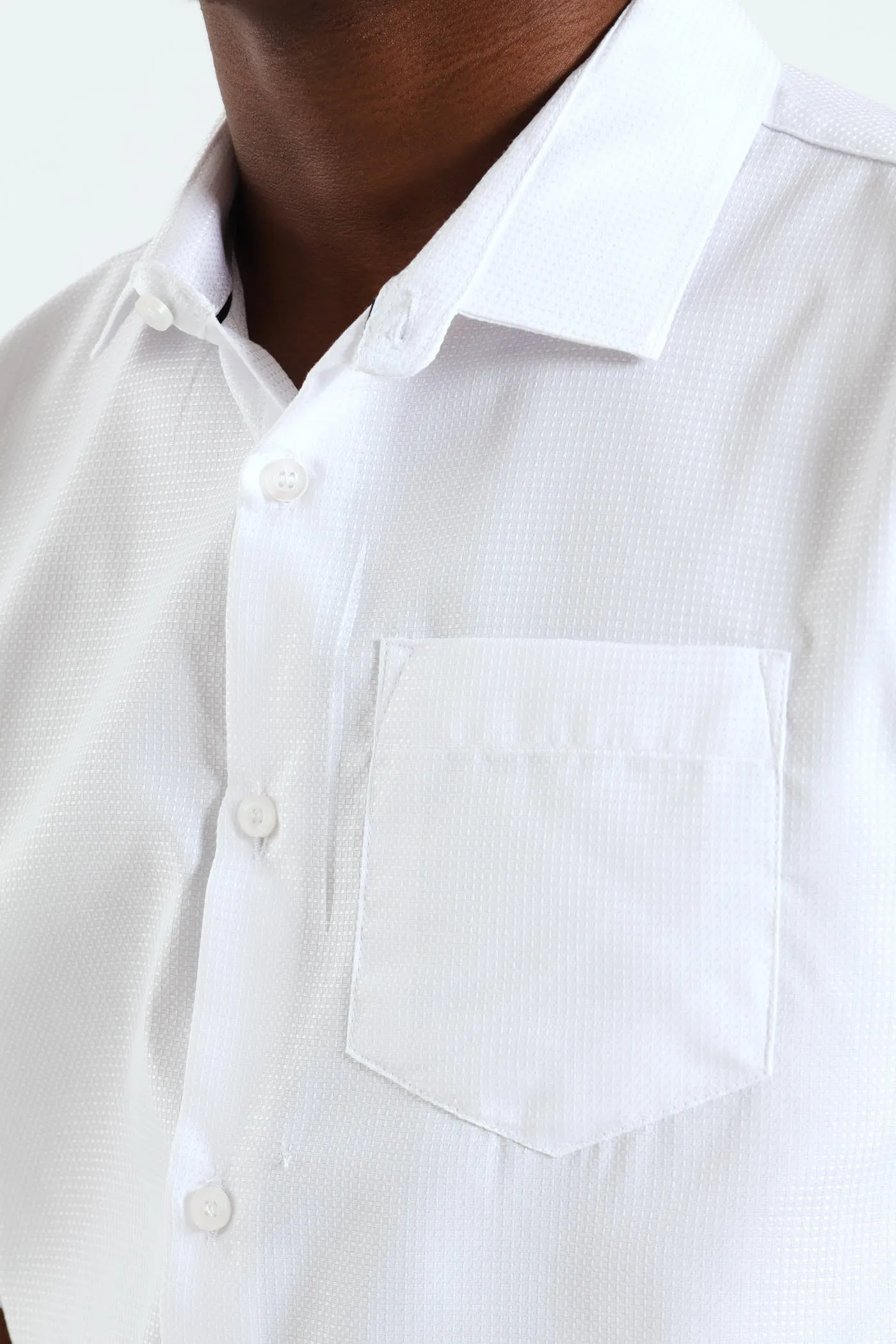 Textured Shirt - White sold by Edgars product image thumbnail 2
