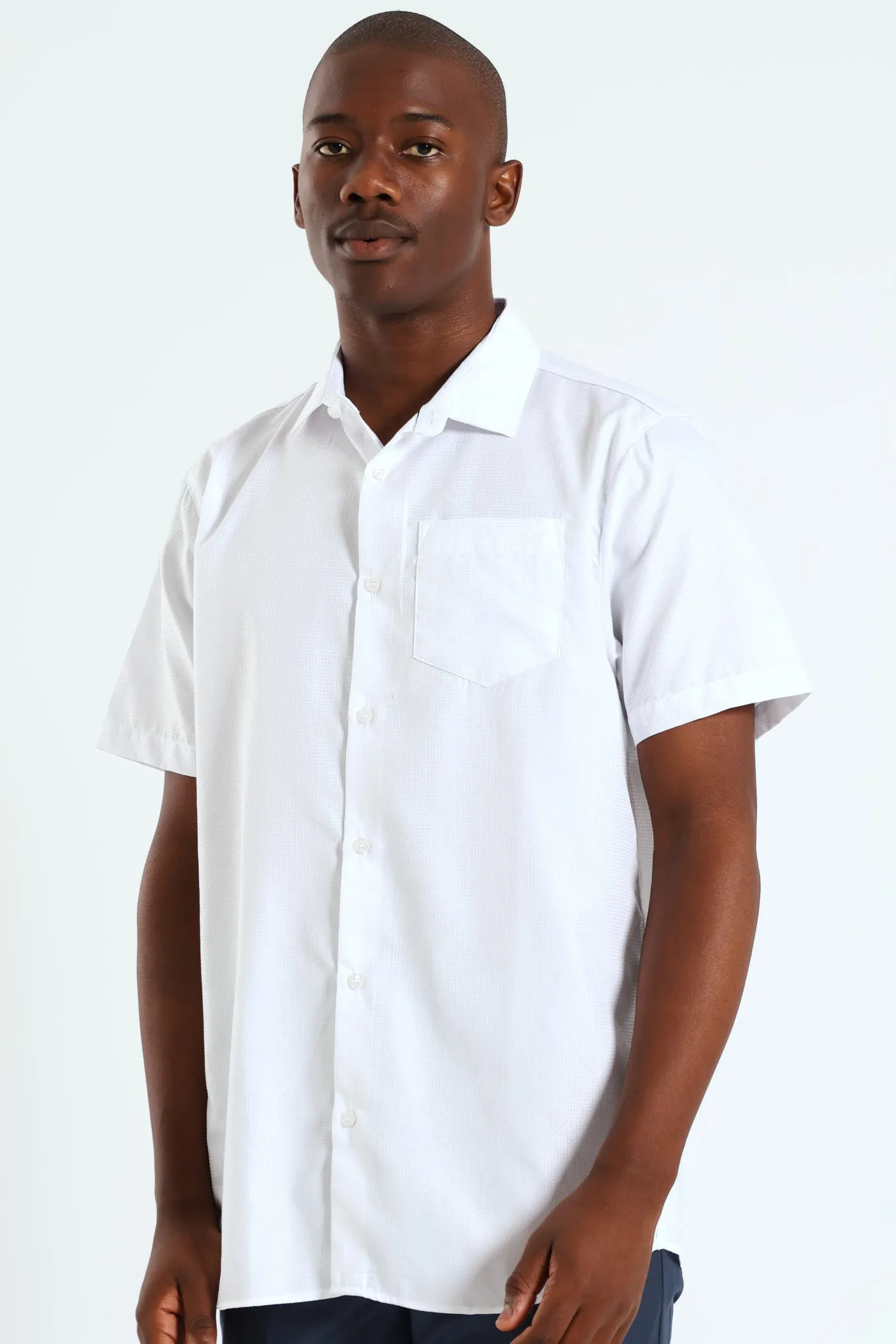 Textured Shirt - White sold by Edgars product image thumbnail 3