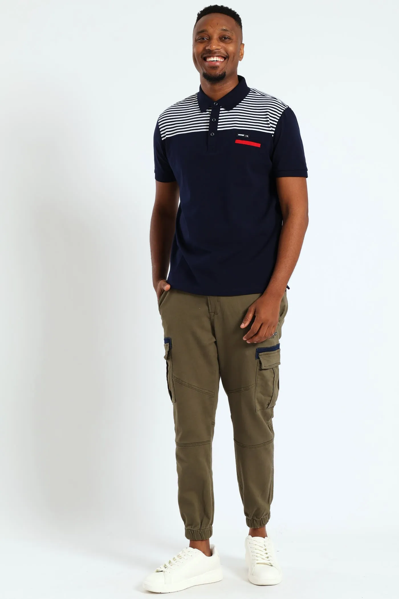 Battle Golfer - Navy sold by Edgars