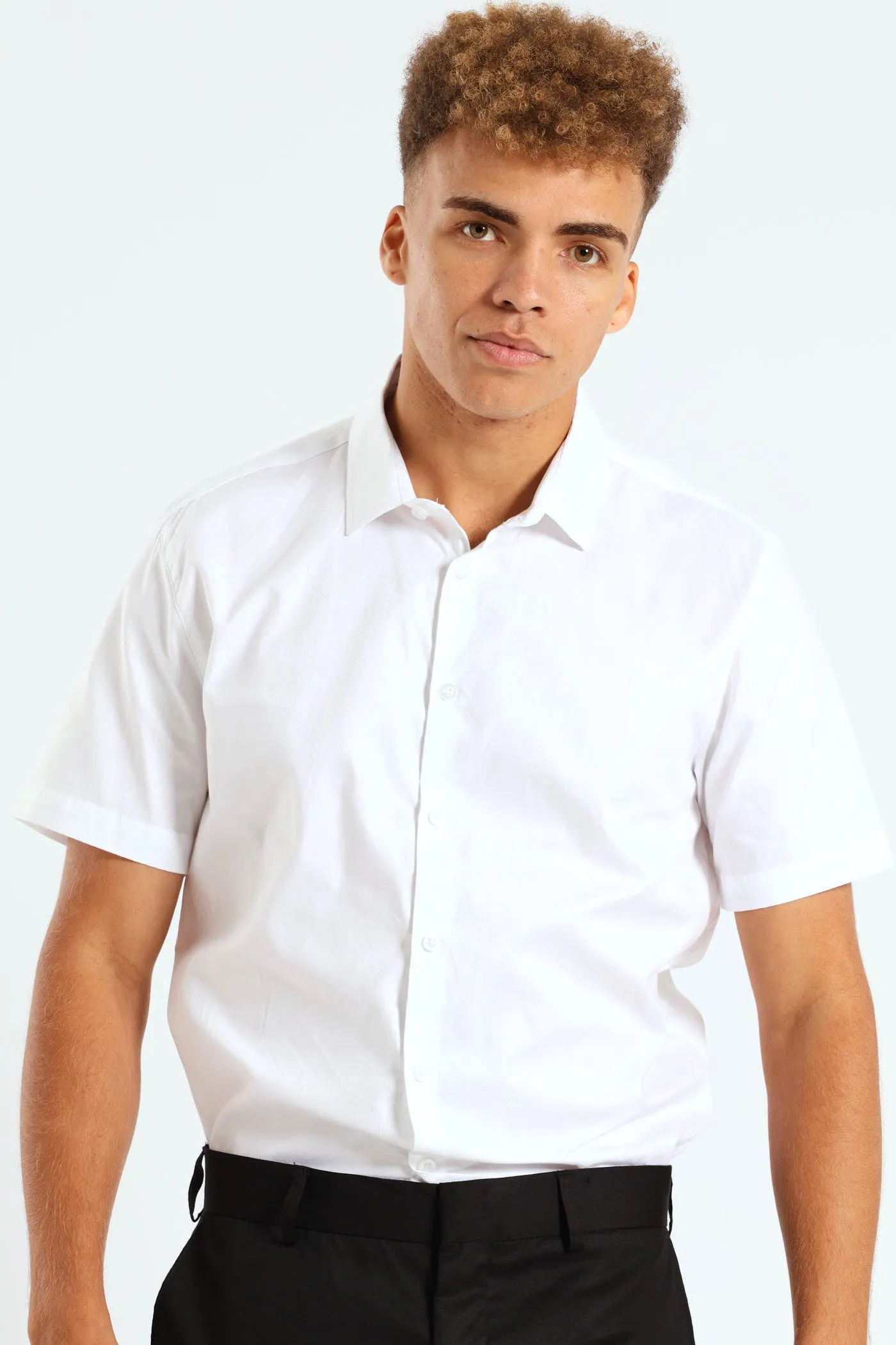 Textured Shirt - White sold by Edgars