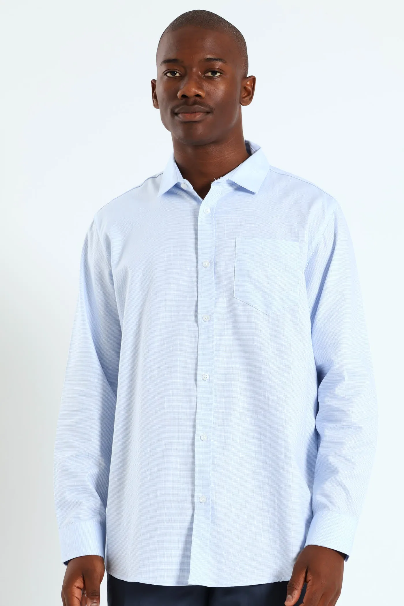 Textured Shirt - Light Blue sold by Edgars product image thumbnail 5