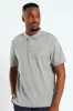 Basic Regular Fit Golfer - Grey Melange sold by Edgars 
