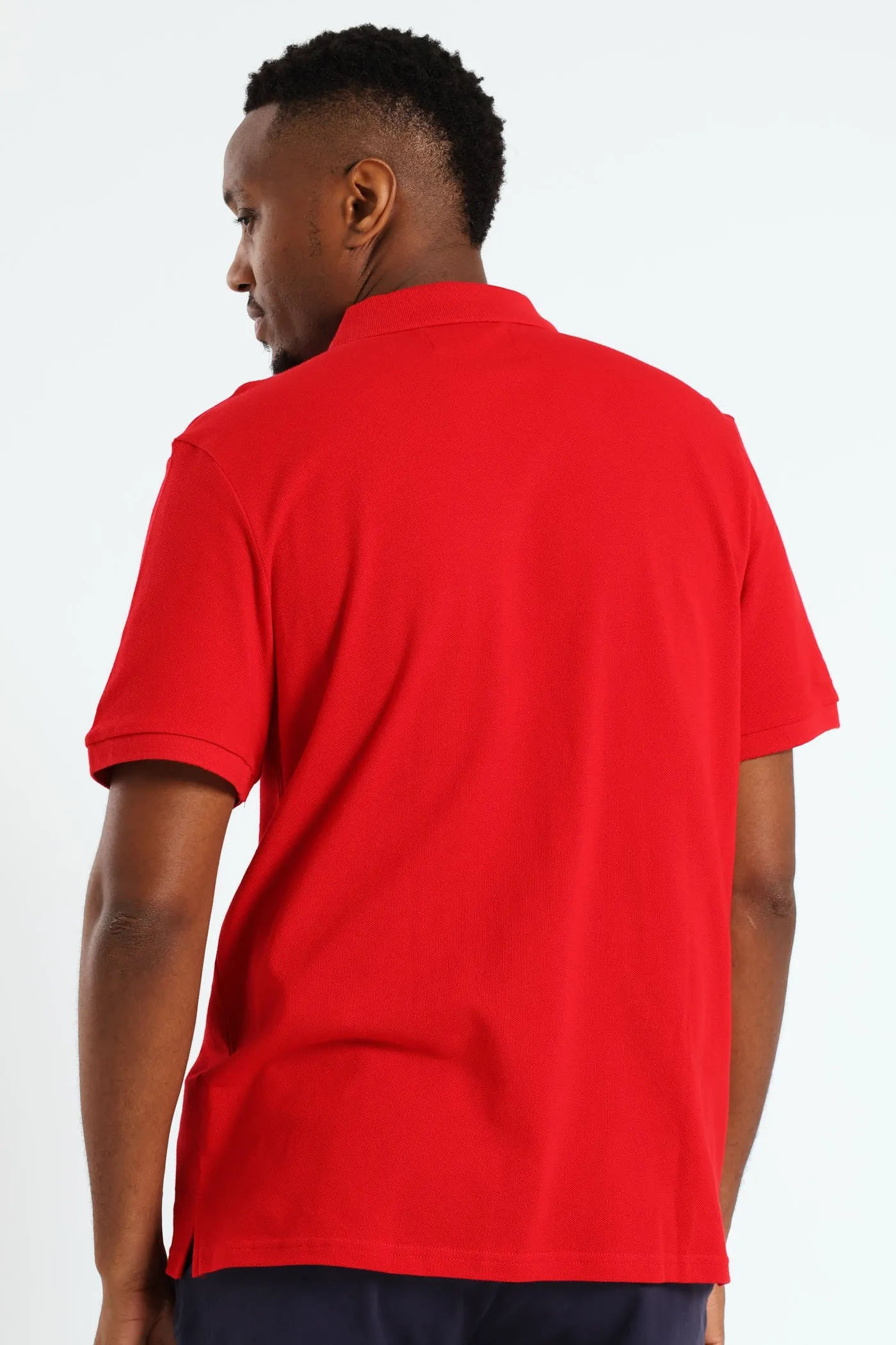 Basic Regular Fit Golfer - Red sold by Edgars product image thumbnail 4