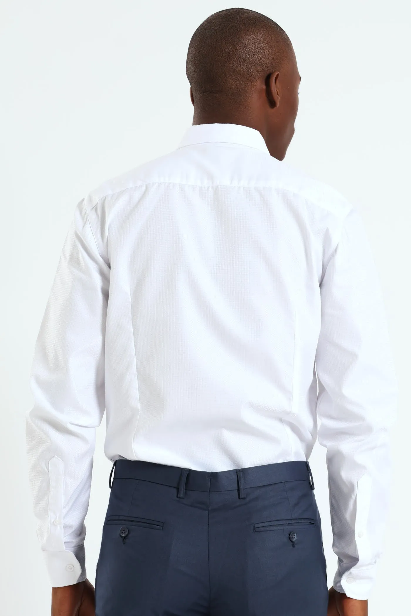 Textured Shirt - White sold by Edgars product image thumbnail 4