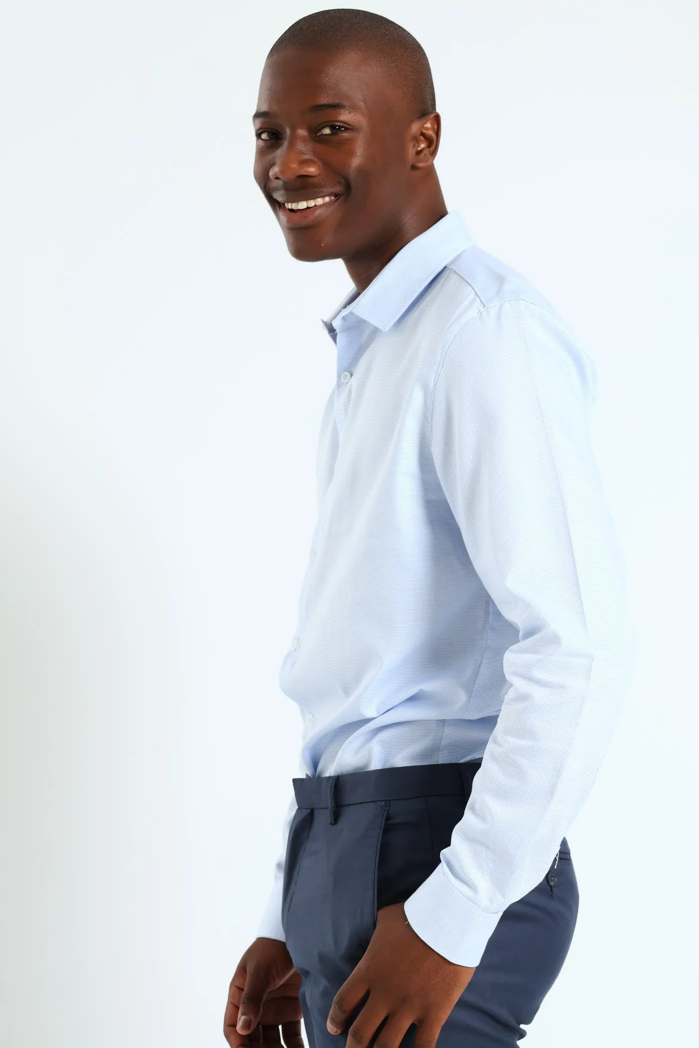 Textured Shirt - Light Blue sold by Edgars product image thumbnail 3
