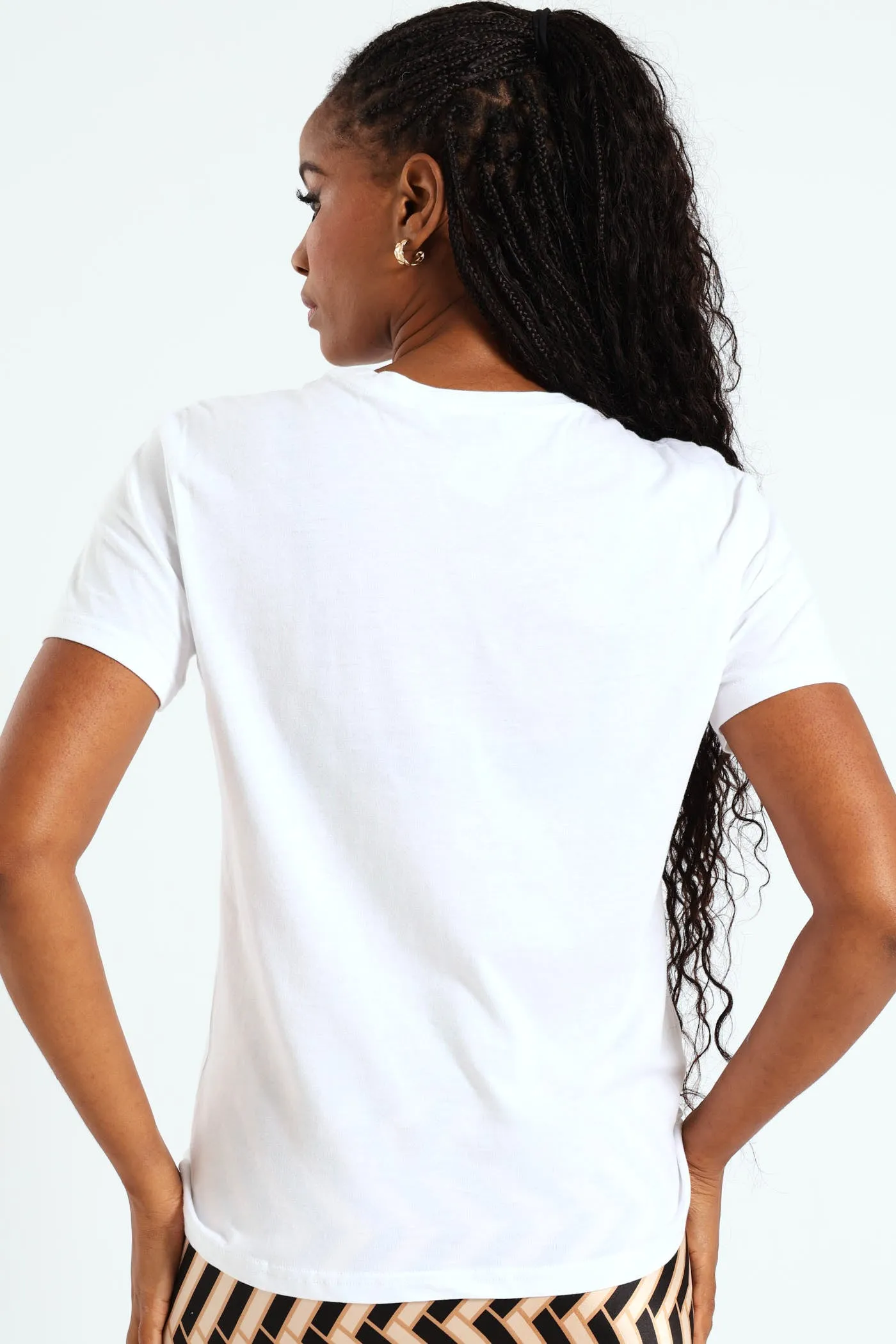 Mykonos Embroidered Tee - White sold by Edgars product image thumbnail 3