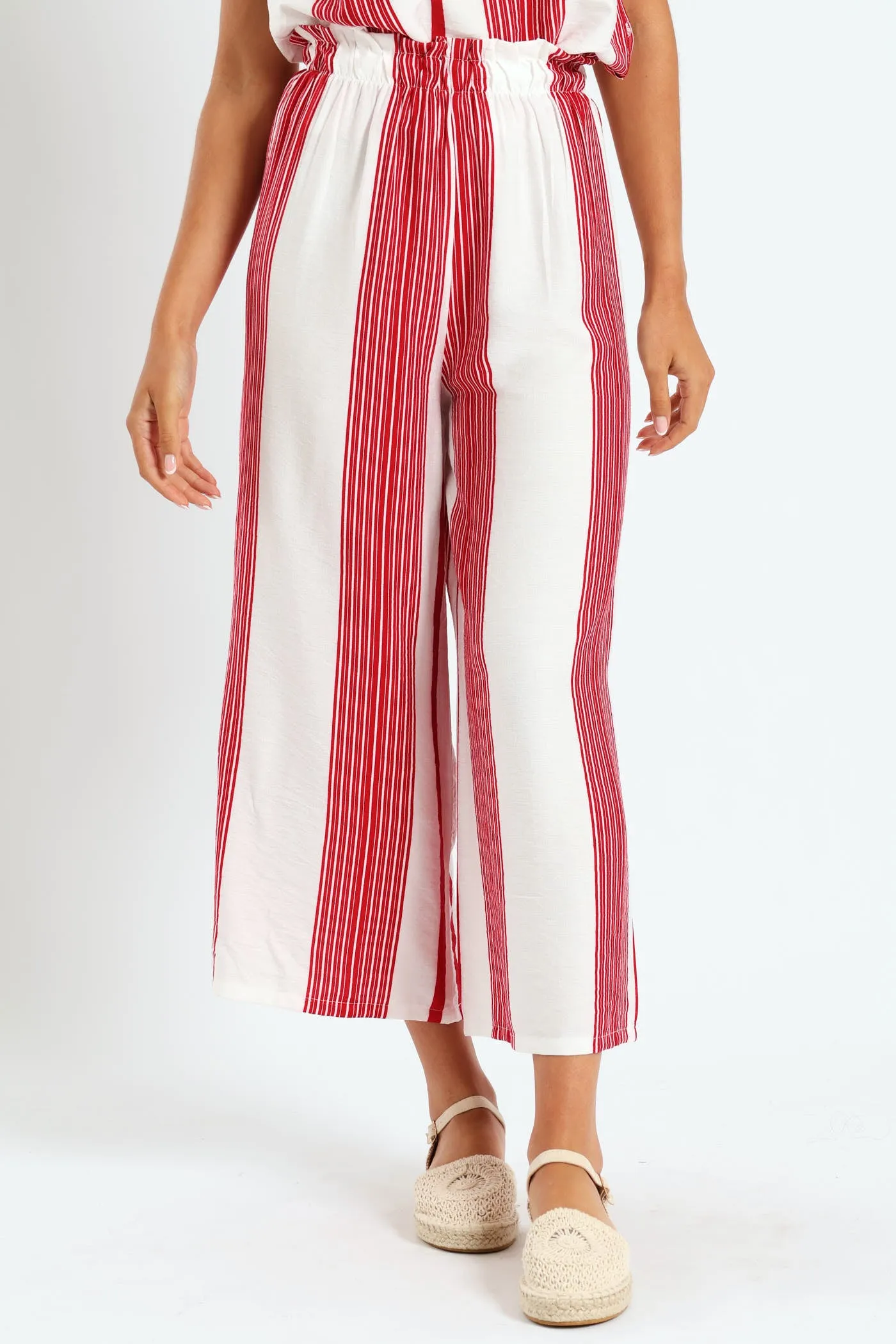 Pull On Capri Pants - White/Red sold by Edgars product image thumbnail 3