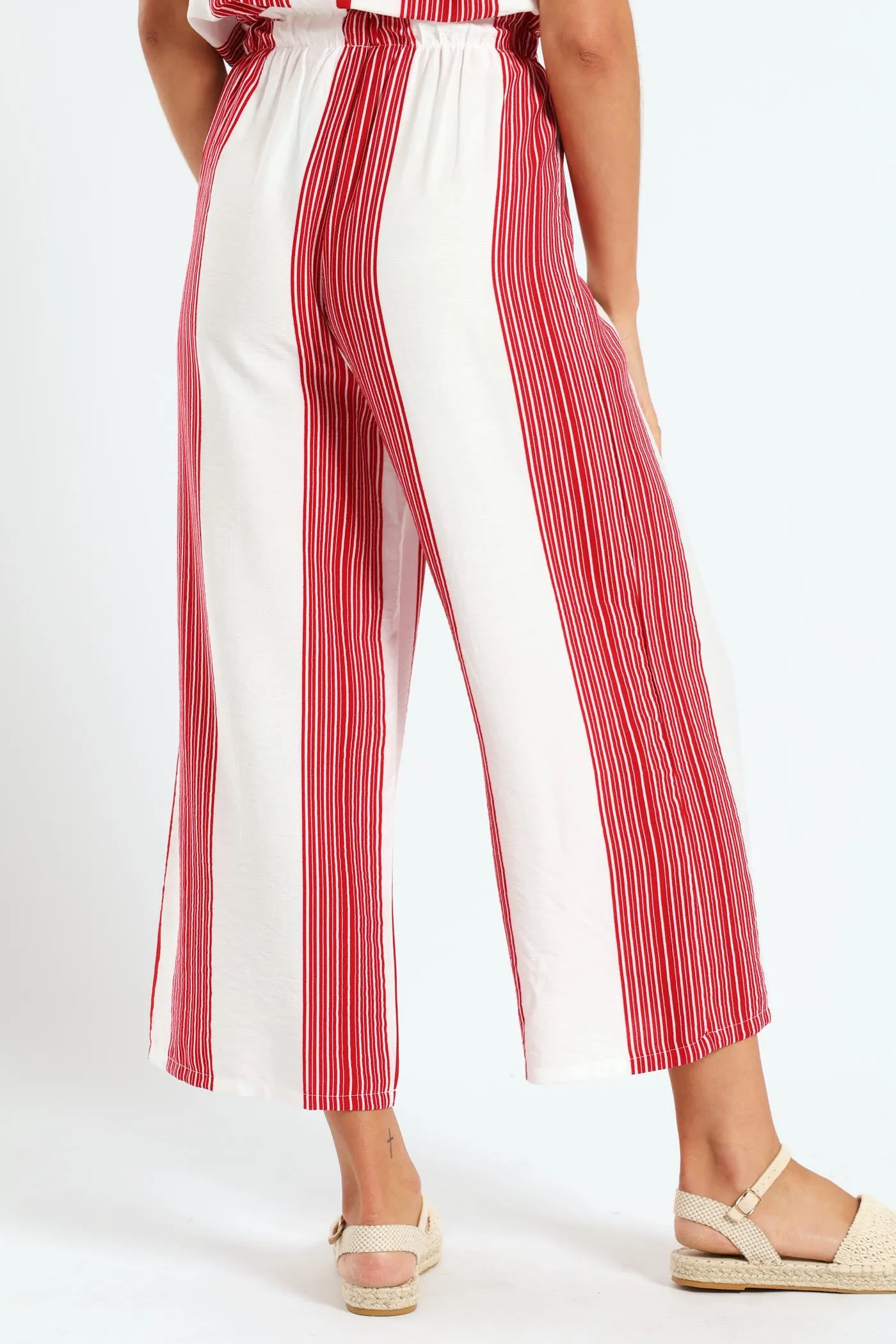 Pull On Capri Pants - White/Red sold by Edgars product image thumbnail 4