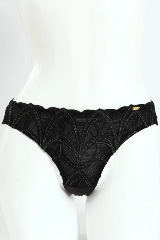 Lace Bikini Panty - Black sold by Edgars 