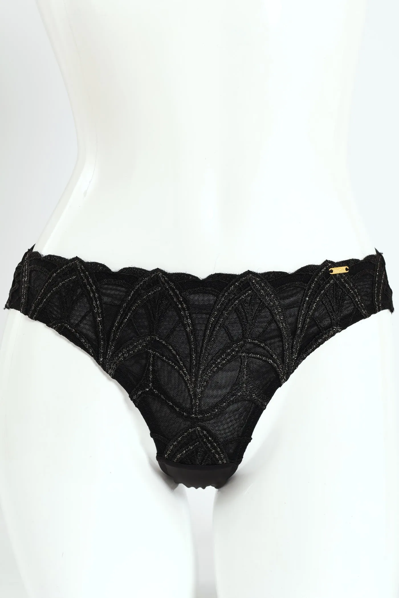 Lace Bikini Panty - Black sold by Edgars