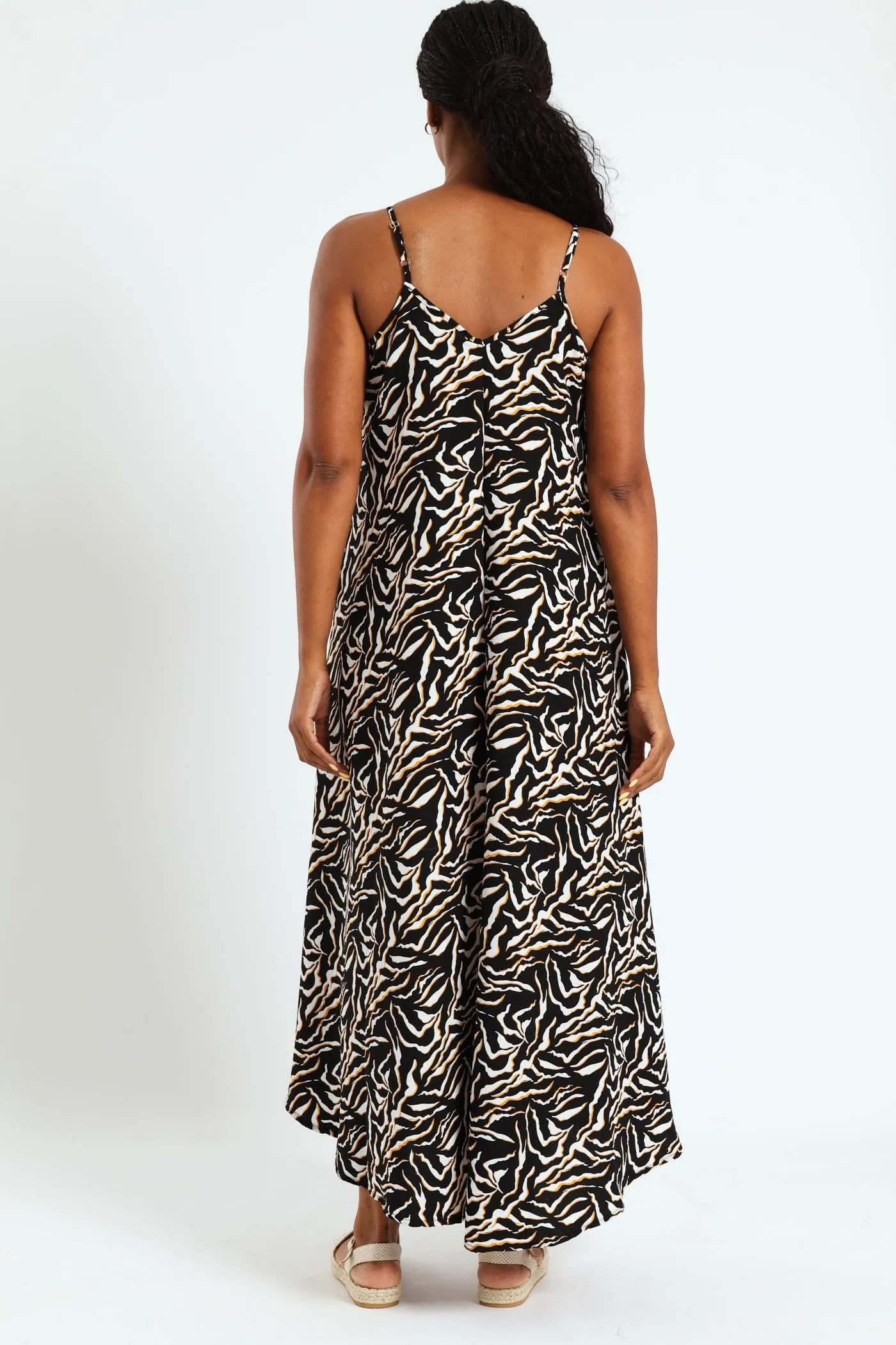 Printed Strappy Slip Maxi Dress sold by Edgars product image thumbnail 3