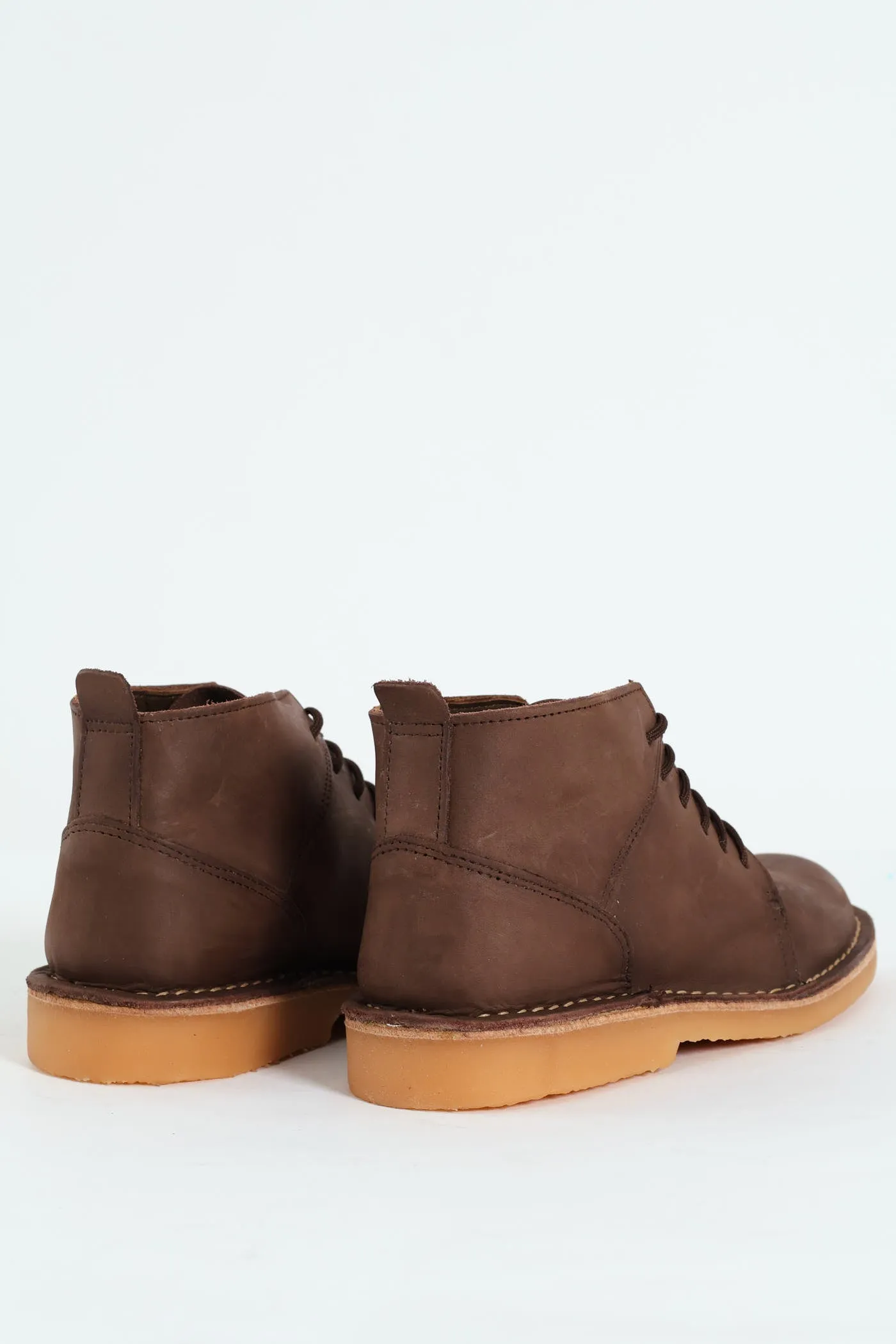 Leather Stitched Down Lace Up Boot - Brown sold by Edgars product image thumbnail 4