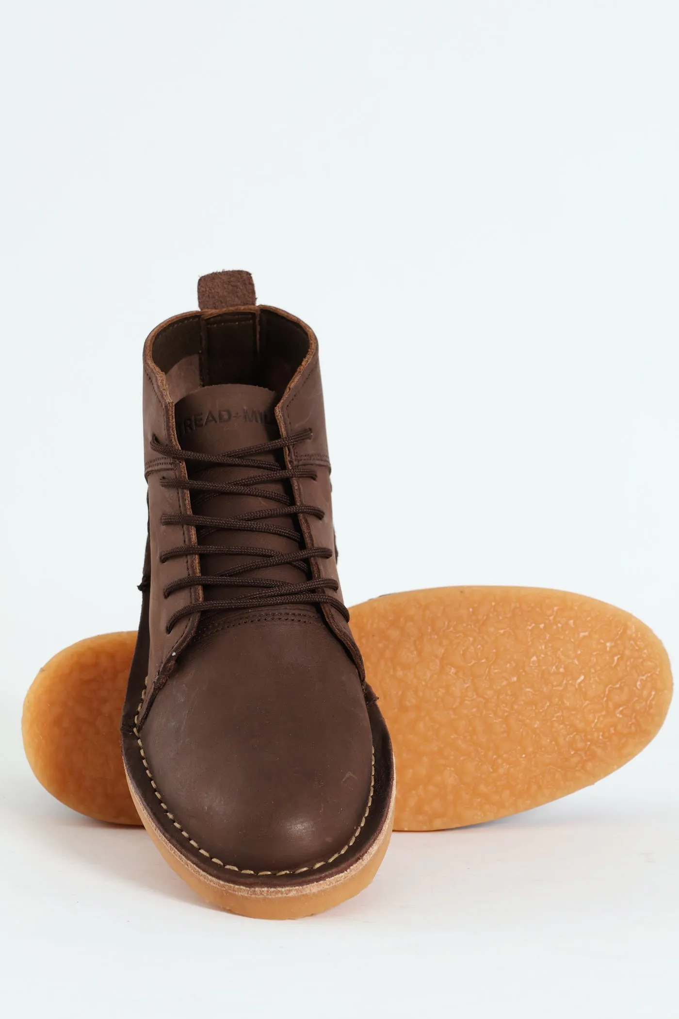 Leather Stitched Down Lace Up Boot - Brown sold by Edgars product image thumbnail 5