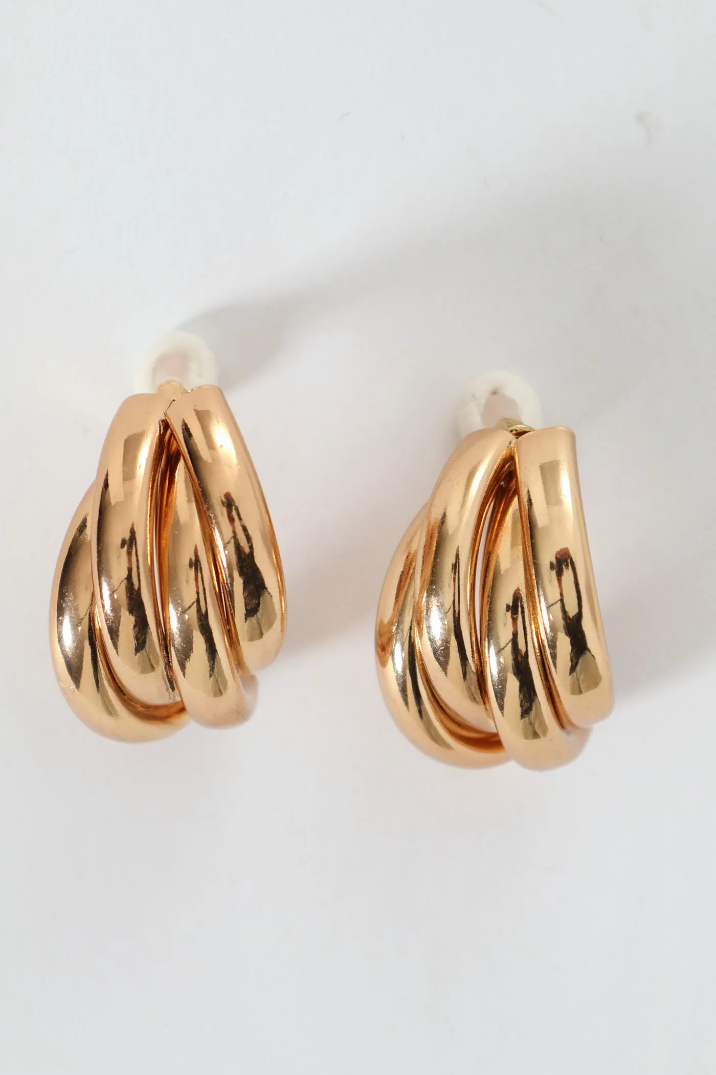 Half Ring Statement Earrings - Gold sold by Edgars product image thumbnail 2