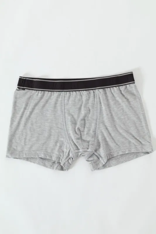 Single U Pouch Trunk - Grey Melange sold by Edgars