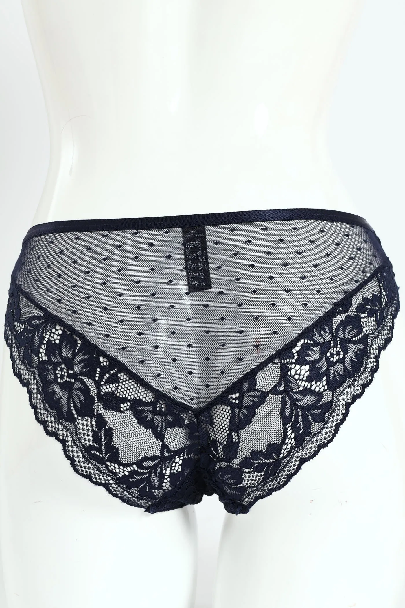 Mesh & Lace Bikini Panty - Navy sold by Edgars product image thumbnail 2