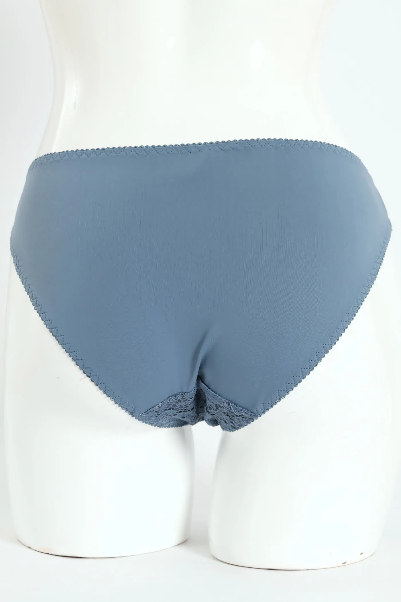Microfibre & Lace Bikini Panty - Blue sold by Edgars product image thumbnail 2