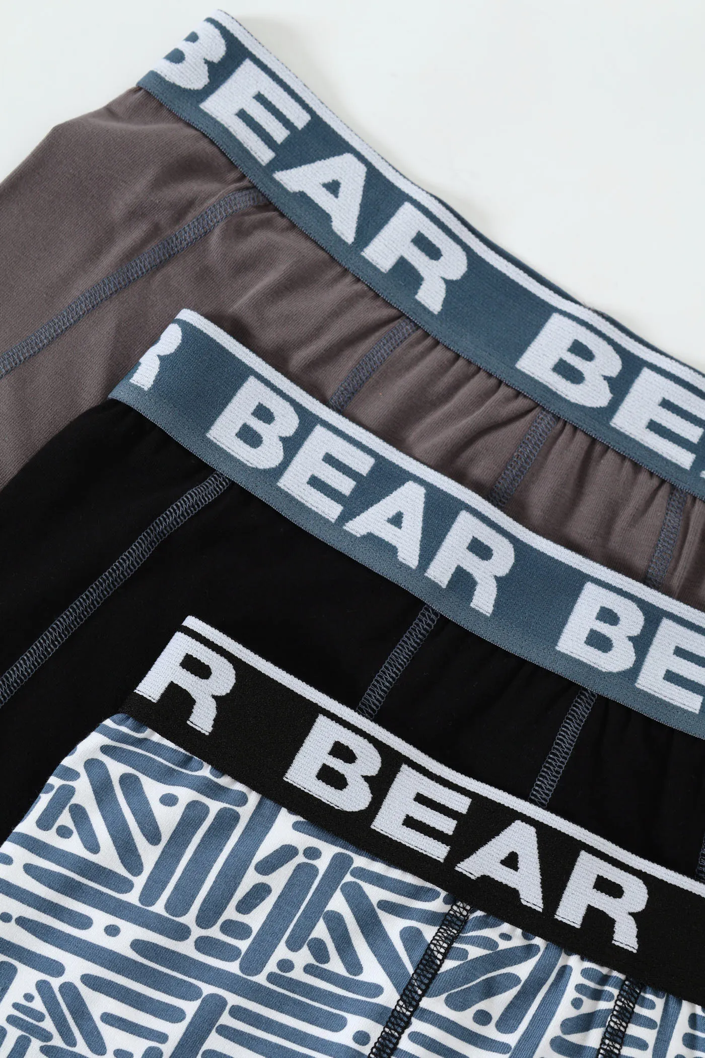 3 Pack Abstract Print Bodyshorts - Black/Slate/Indigo sold by Edgars product image thumbnail 2