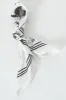 Silk Touch Dark Floral Blockprint Scarf - Black/White sold by Edgars