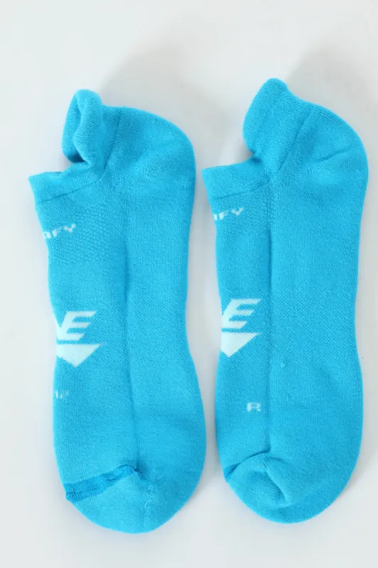 Single No No Show Socks - Turquoise sold by Edgars